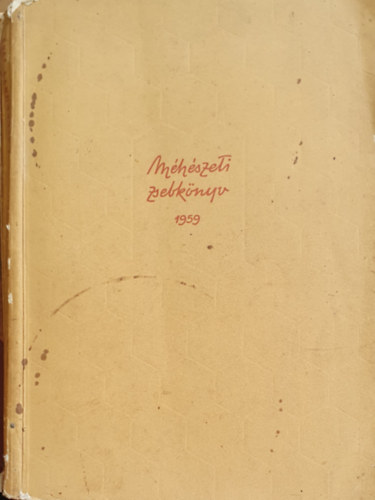 Koltay Pl (szerk.) - Mhszeti zsebknyv 1959
