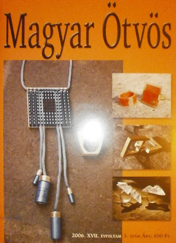 Gimesi Zsuzsa (szerk.) - Magyar �tv�s XVII. �vfolyam 3. sz�m
