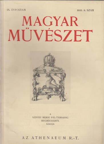 Majovszky Pl Dr. (szerk.) - Magyar Mvszet IX.vf.1933/9