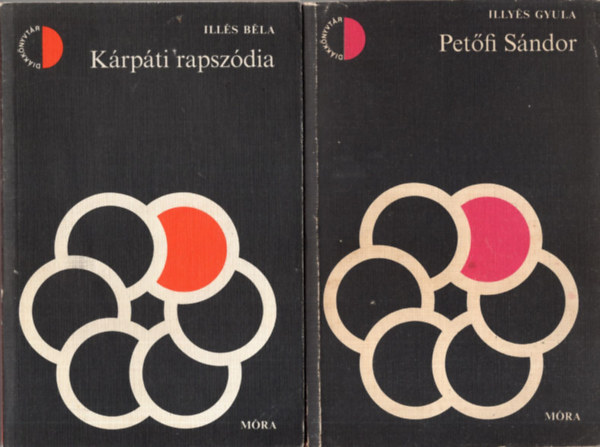 Illys Gyula, Ills Bla - 2 db  Dikknyvtr knyv ( egytt ) 1. Petfi Sndor, 2. Krpti rapszdia