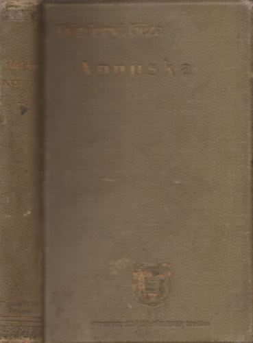 Grdonyi Gza - Annuska