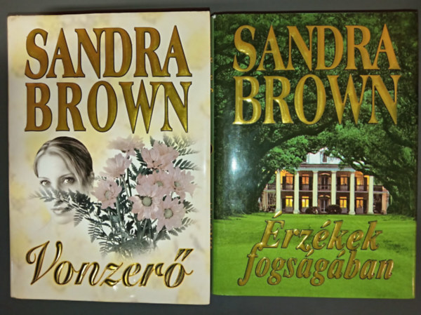 Sandra Brown - Vonzerő (Slow heat in Heaven) + Érzékek fogságában (Bittersweet Rain) - 2 mű