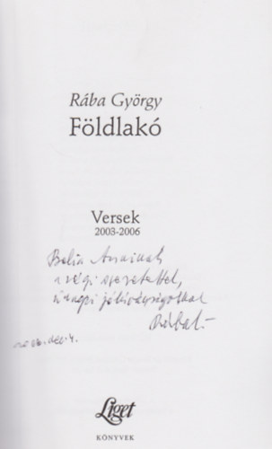 R�ba Gy�rgy - F�ldlak� (Dedik�lt)
