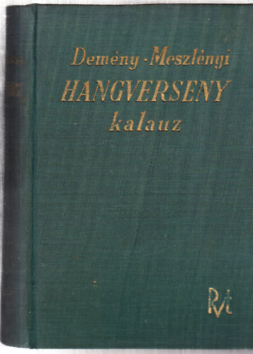 Demny Dezs - Hangverseny kalauz (Szimfnik, szimfnikus kltemnyek, nyitnyok)