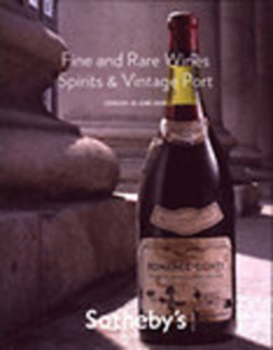 Sotheby's: 9 db bor �rver�si katal�gus (2008-2009 �vek)