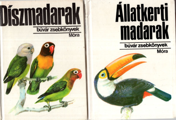 Vargha B�la - 3 db B�v�r zsebk�nyvek ( egy�tt ) 1. D�szmadarak, 2. �llatkerti madarak 3. Madarak