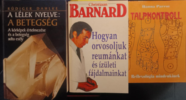 Hanna Parrot, Christian dr. Barnard, Rüdiger Dahlke - Orvosi könyvcsomag
