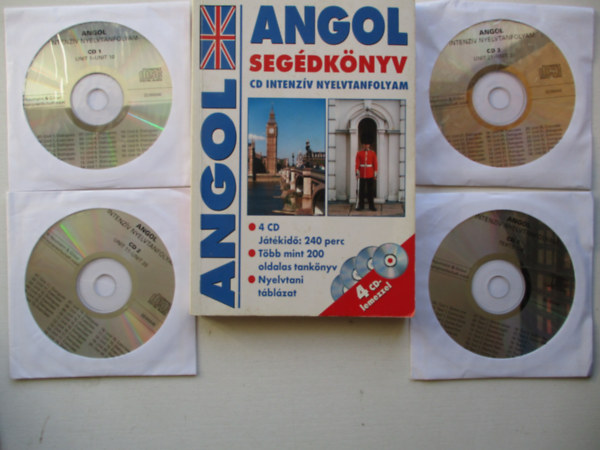 Antony J. Peck - Angol segédkönyv CD intenzív nyelvtanfolyam + 4 CD