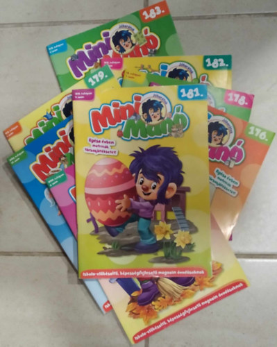 8 db-os KNYVMENT AJNLAT, Mini Man: 175, 176, 177, 178, 179, 181, 182, 183 szrvnyszmok