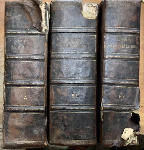 Trk Jnos (szerk.), Pollk Jnos (szerk.), Dr. Laubhaimer Ferenc - Egyetemes Magyar Encyclopaedia I-XIII. (3 ktetben )