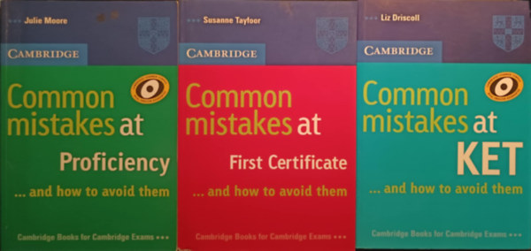 Liz Driscoll, Julie Moore, Susanne Tayfoor - Common mistakes angol nyelvoktat knyvcsomag