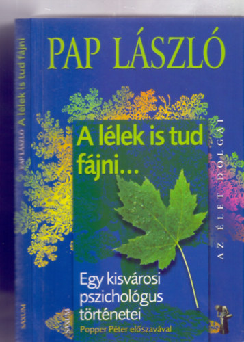 Pap Lszl - A llek is tud fjni...Egy kisvrosi pszicholgus trtnetei (Az let dolgai - Popper Pter elszavval)