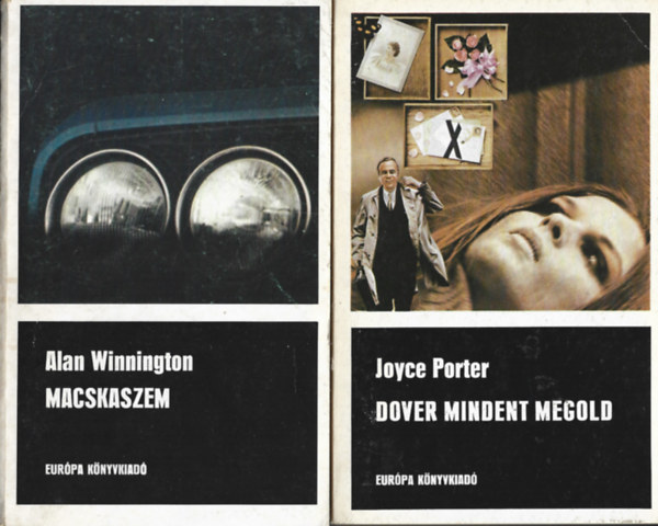 2 db bűnügyi történet, Alan Winnington: Macskaszem, Joyce Porter: Dover mindent tud