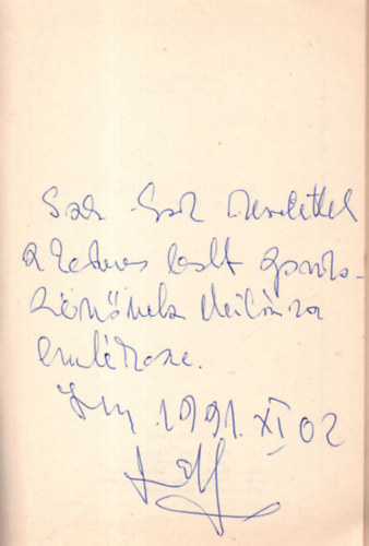 Dr. Mészáros János - Beismerő Vallomás-Versek, műfordítások- dedikált