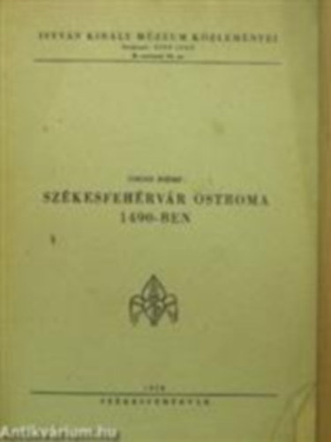 Juh�sz J�zsef - Sz�kesfeh�rv�r ostroma 1940-ben