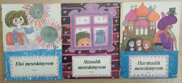 T. Asz�di �va (szerk.) - 3 db mesek�nyv: Els� mes�sk�nyvem - M�sodik mes�sk�nyvem - Harmadik mes�sk�nyvem