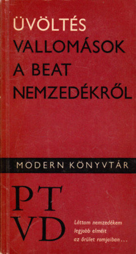 Eur�pa K�nyvkiad� - �v�lt�s  Vallom�sok a beat-nemzed�kr�l