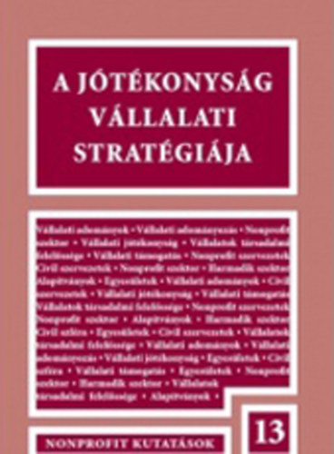 Kuti va (szerk.) - A "jtkonysg" vllalati stratgija - Vllalati adomnyozs Magyarorszgon - Tanulmnyok