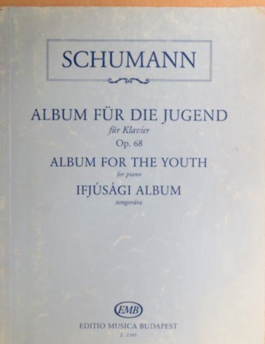 Schumann - Ifjúsági album zongorára