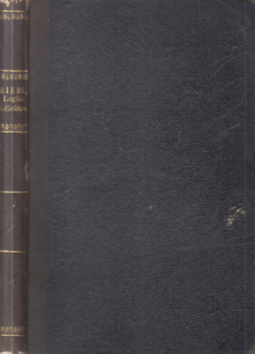 Dr. Riedl Szende - 2 db. filozfia (Logika vagy gondolkodstan + Tapasztalati llektan)- egybektve