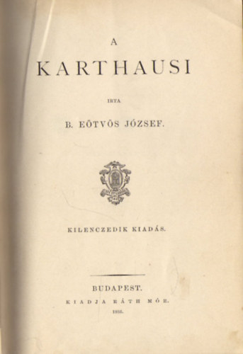 Kntor Lajos - Erdlyi sorskerk