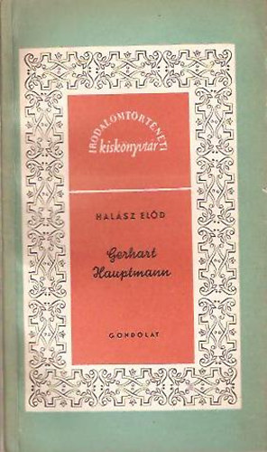 Hal�sz El�d - Gerhart Hauptmann