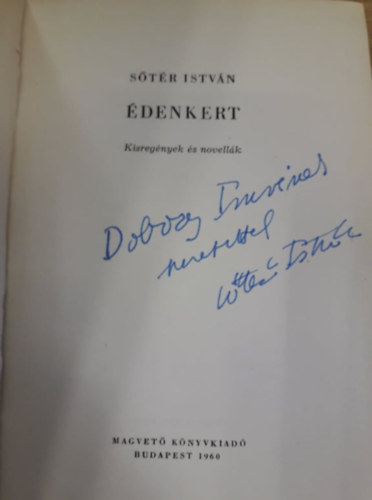 Str Istvn - denkert (Kisregnyek s novellk)