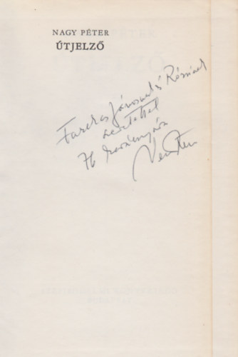 Nagy P�ter - �tjelz�