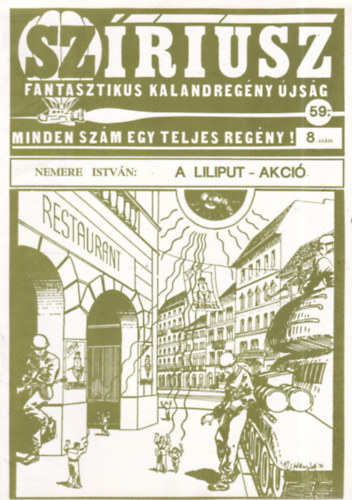 Nemere Iistv�n - A liliput - akci� (Sz�riusz fantasztikus kalandreg�ny �js�g)