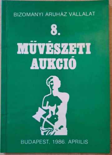 BV Rt. - BV - 8. mvszeti aukci  1986. prilis