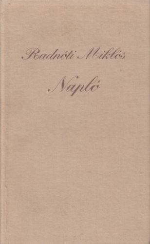 Radnóti Miklós - Napló