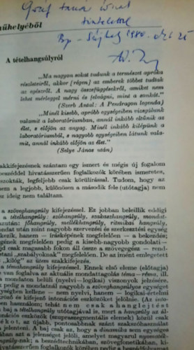 Wacha Imre - A ttelhangslyrl - Dediklt!