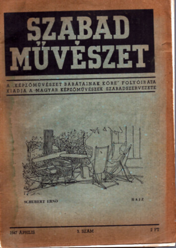 Bortnyik Sndor (fel. szerk.) - Szabad Mvszet 1947. prilis 3. szm