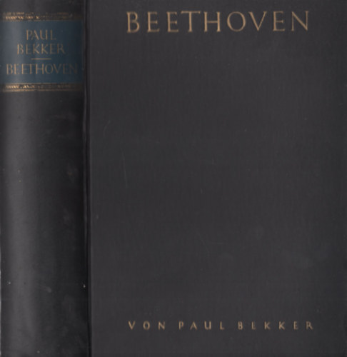 Paul Bekker - Beethoven