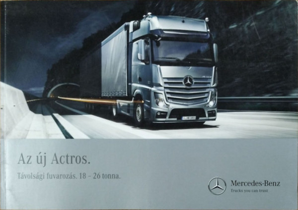 Mercedes-Benz - Actros 18-26 tonnás kamion katalógus
