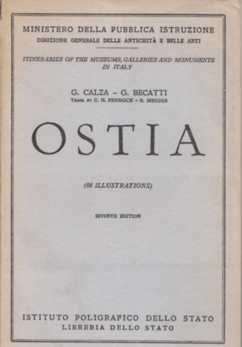 G. Calza, G. Becatti - Ostia