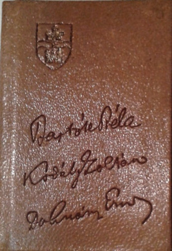 Homolya Istvn (szerk.) - Budapest 1873-1923-1973 - Dohnnyi, Kodly, Bartk (miniknyv)