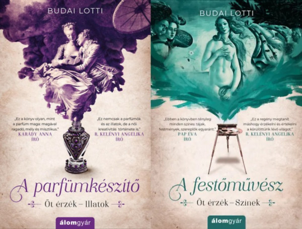 Budai Lotti - Öt érzék sorozat 1-2.: A festőművész + A parfümkészítő