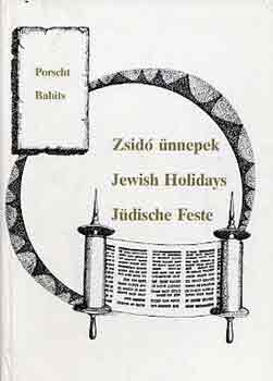 Babits Antal-Porscht Frigyes - Zsid� �nnepek-Jewish holidays-J�dische feste