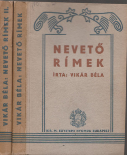 Vikár Béla - Nevető rímek I-II.