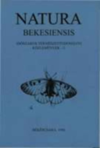 Natura Bekesiensis - Idszakos termszettudomnyi kzlemnyek - 3.