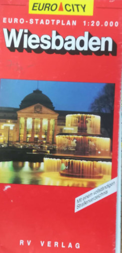 Wiesbaden 1:20000 Euro-stadtplan
