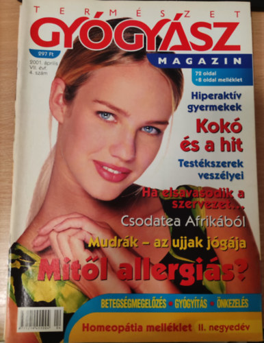 TermszetGygysz magazin- 2001. prilis, VII. vfolyam 4. szm