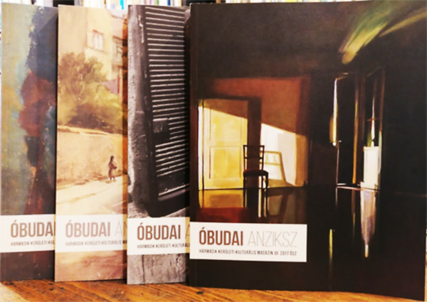 A. Horv�th Andr�s (f�szerk.) - �budai Anziksz (Harmadik ker�leti kultur�lis magazin) III. �vf. 1-4. 2016/17 t�l, 2017 tavasz, 2017 ny�r, 2017 �sz (4 db)