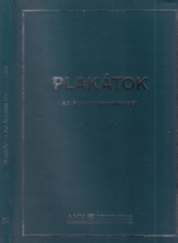 Bed Jzsef, Vince Mtys - Plaktok az llami Nyomdbl (2x dediklt)