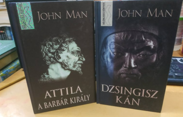 John Man - Attila, a barbr kirly + Dzsingisz kn (2 ktet)