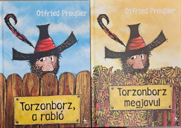 Otfried Preussler - 2 db Torzonborz mesek�nyv:  Torzonborz a rabl� + Torzonborz megjavul