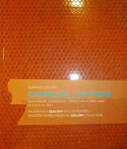 Somhegyi Zoltn - Cm nlkl - Untitled
