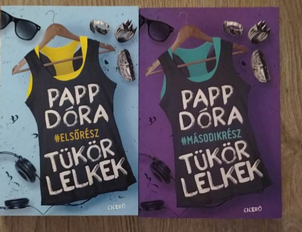 Papp D�ra - 2 db Papp D�ra k�nyv:T�k�rlelkek - 1+2 r�sz