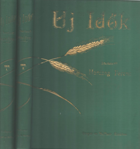 Herczeg Ferenc (szerk) - j idk 1918 I.-II. ktet (teljes vf.)